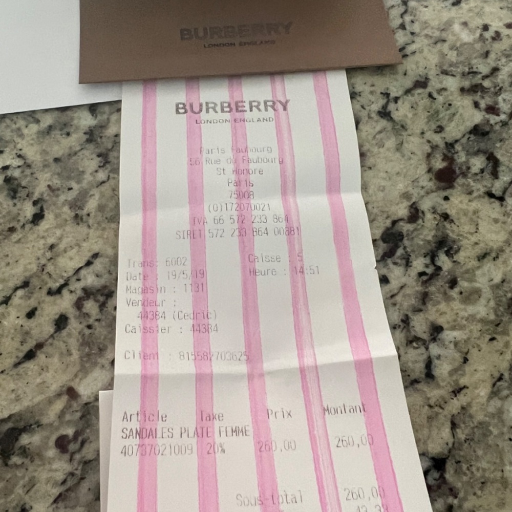 Burberry espadrilles - Picture 4 of 4